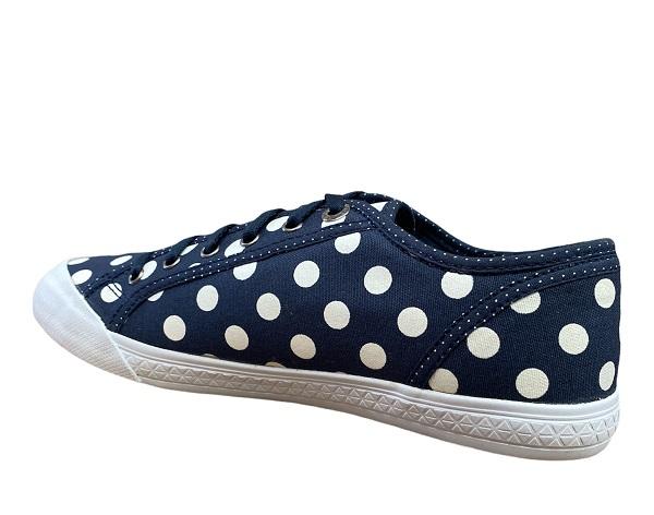 Le Coq Sportif scarpa sneakers da donna in tela Deuville Plus 1311256 blu