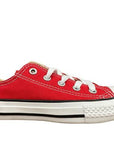 Converse scarpa sneakers da ragazzi Chuck Taylor All Star Classica bassa 3J236C rosso