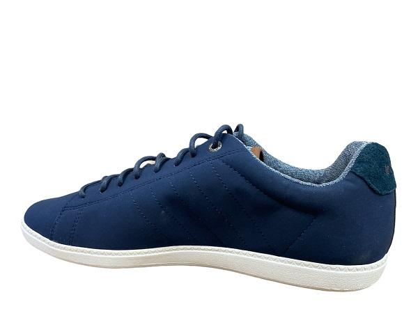 Le Coq Sportif scarpa sneakers da uomo in tela Courtcraft 1620413 blu