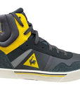 Le Coq Sportif scarpa sneakers da uomo Lecourbe M 3 1321256 grigio-giallo