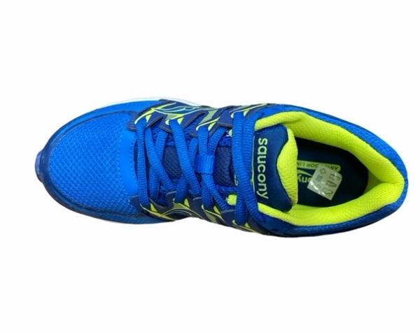 Saucony scarpa da corsa da ragazzo Zealot Blue/Citron SY54395