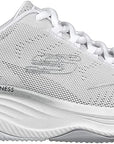 Skechers scarpa da palestra D'Lux Fitness Pure Glam 149837/WSL bianco argento