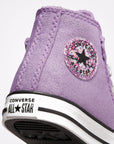 Converse scarpa da bambina alta alla caviglia Chuck Taylor All Star Easy-On Glitter 772878C viola