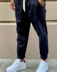 Klixs Pantalone in cotone con ealstico in vita 01140AP 1 nero