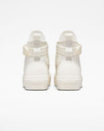 Converse scarpa alta da donna con zeppa e fascetta alla caviglia A04270C white vintage-egret