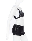 Aquarapid costume 2 pezzi da donna per mare o piscina ALFA/C black