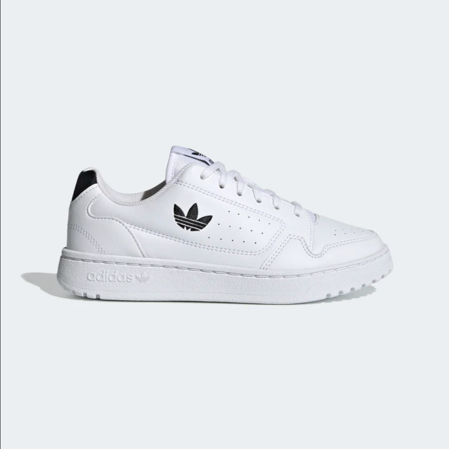 Adidas Originals scarpa sneakers da ragazzo NY 90 J FY9840 bianco-nero