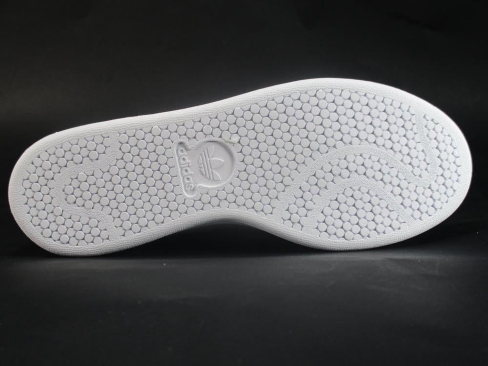 Suola in gomma Adidas Originals Stan Smith M20325 bianco blu suola antiscivolo e logo