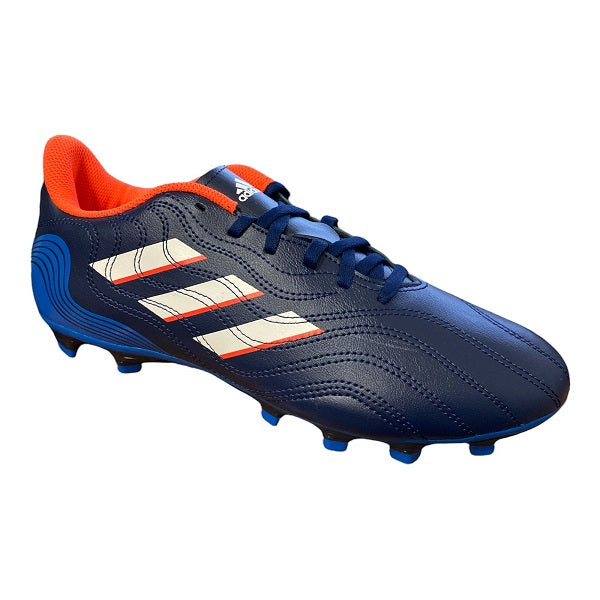 Adidas scarpa da calcio da uomo Copa Sense.4 FxG GW4968 blu-bianco-iris laterale