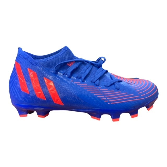 Adidas scarpa da calcio da uomo Predator Edge.3 MG GW9989 hirblu-turbo frontale