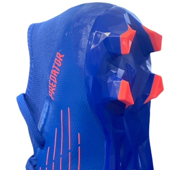 Adidas scarpa da calcio da uomo Predator Edge.3 MG GW9989 hirblu-turbo tacco