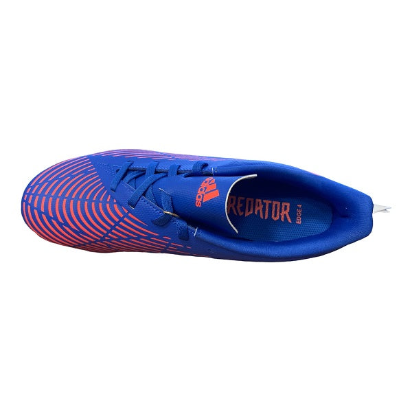 Adidas scarpa da calcio da uomo Predator Edge.4 FxG GW2357 blu