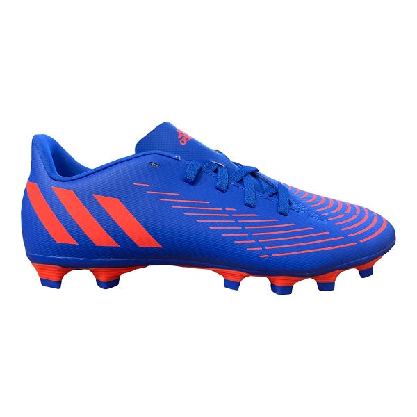 Adidas scarpa da calcio da uomo Predator Edge.4 FxG GW2357 blu frontale