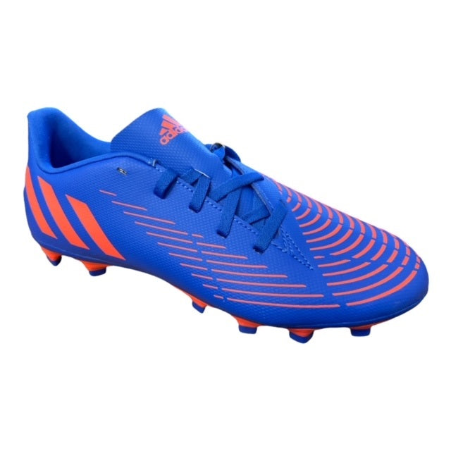 Adidas scarpa da calcio da uomo Predator Edge.4 FxG GW2357 blu laterale