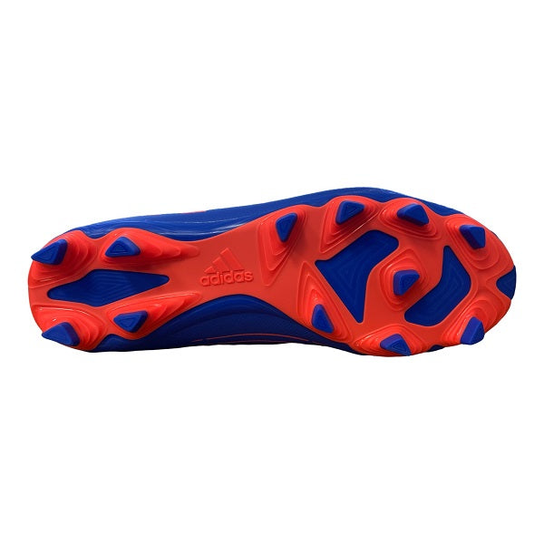 Adidas scarpa da calcio da uomo Predator Edge.4 FxG GW2357 blu suola