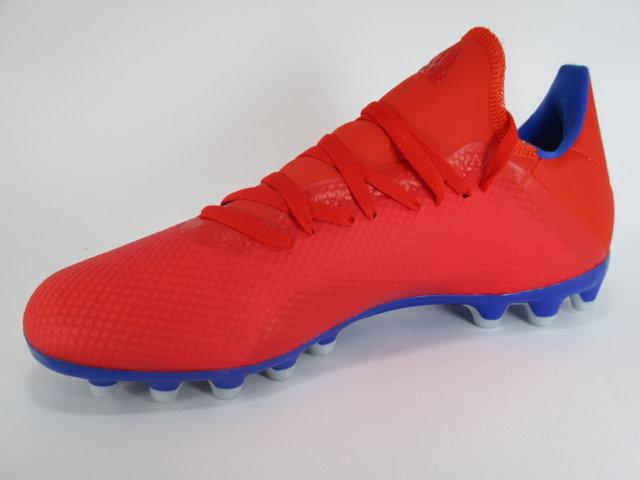Adidas scarpa da calcio da uomo X 18.3 AG BC0299 rosso lat