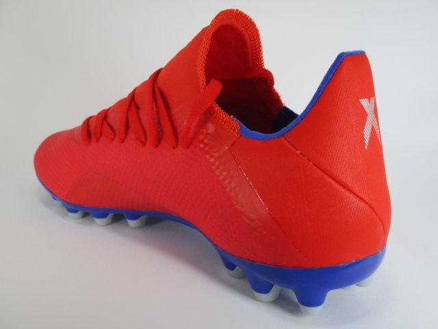 Adidas scarpa da calcio da uomo X 18.3 AG BC0299 rosso retro