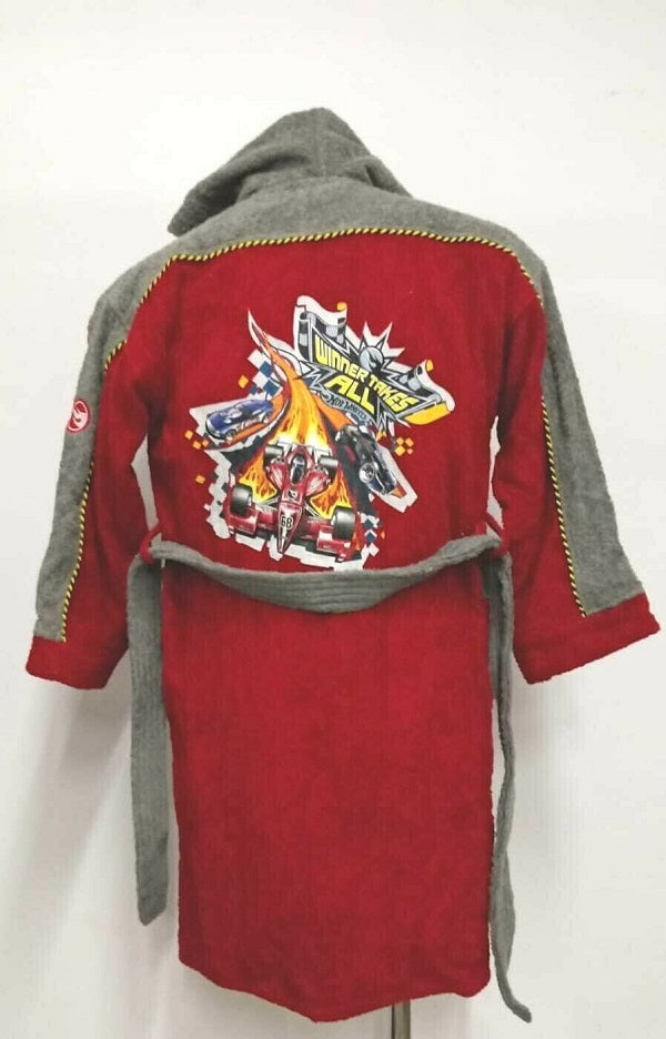 Arena Accappatoio da bambino Zhagster Kids 5034745 00 rosso-grigio 1