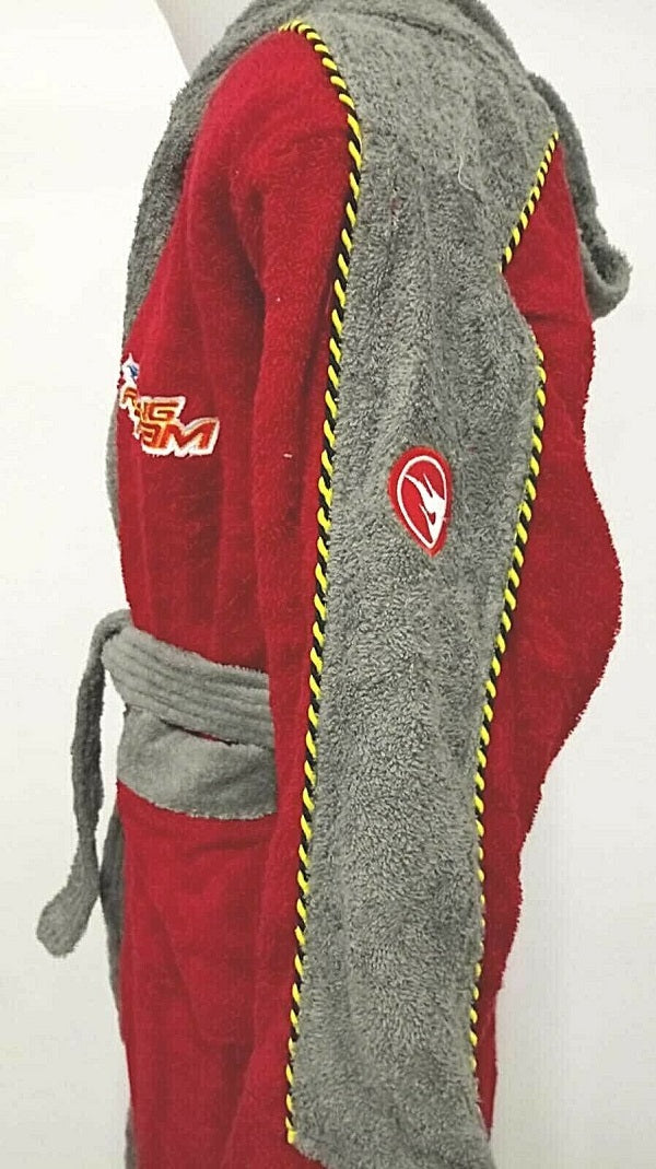 Arena Accappatoio da bambino Zhagster Kids 5034745 00 rosso-grigio 2