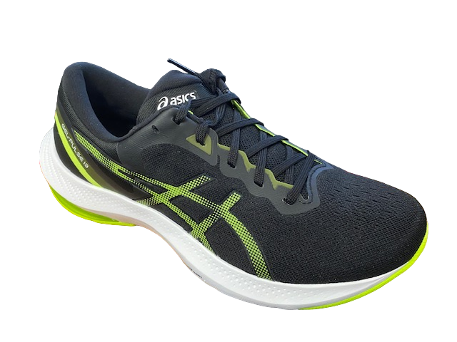 Asics Gel Pulse 13 Scarpe Running Uomo Ammortizzate Nero Verde 1011B175-004 tomaia traspirante