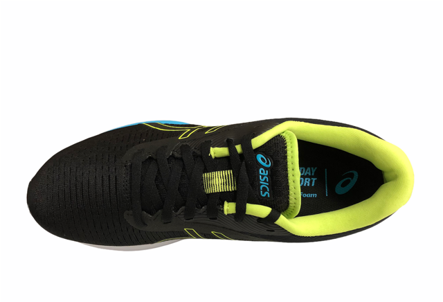 Asics scaropa da corsa da uomo Gel Pulse 12 1011A844 006 nero verde