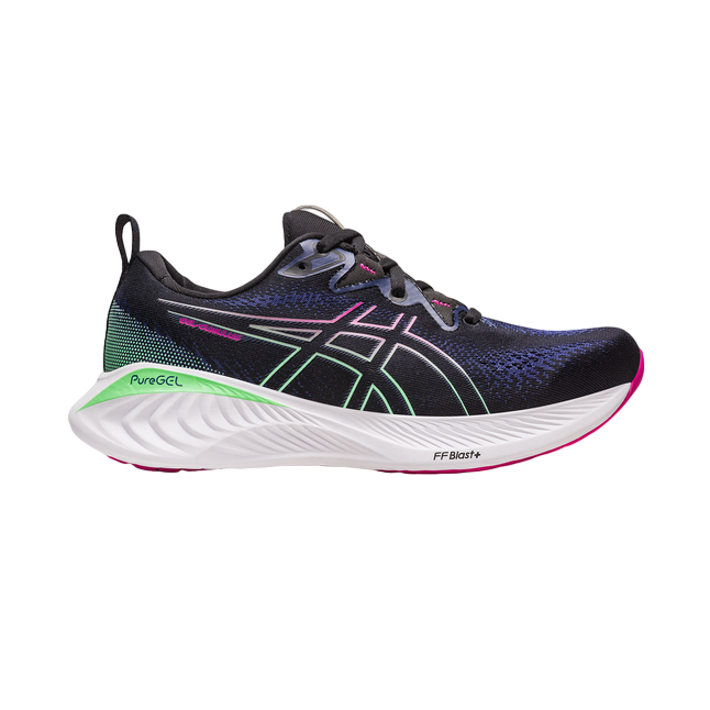 Asics scarpa da corsa da donna Gel Cumulus 25 1012B441-001 nero-rosa