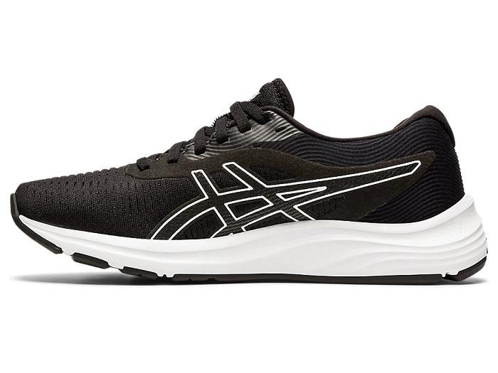 Asics scarpa da corsa da donna Gel Pulse 12 1012A724 001 nero-bianco
