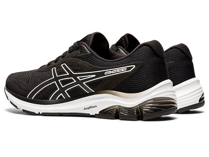 Asics scarpa da corsa da donna Gel Pulse 12 1012A724 001 nero-bianco