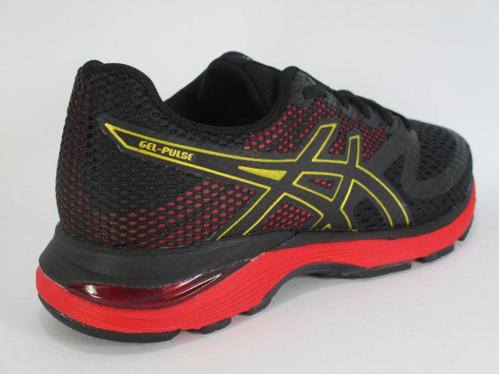 Asics scarpa da corsa da uomo GEL PULSE 10 1011A604 001 nero oro