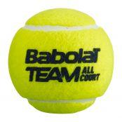 Babolat Pallina da Tennis Team AC X4 Team All Court X 4 Fedas 179297 giallo 1
