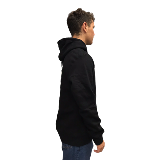 C1RCA felpa da uomo con cappuccio God Bless MH0117 nero