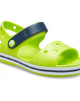 Crocs sandalo da bambino Crocband  12856 3TX verde lime