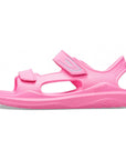 Crocs Swiftwater™ Expedition Sandalo da bambino per mare e tempo libero 206267-6M3 rosa