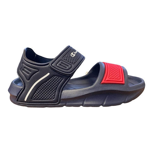 Champion sandalo da bambino K-Sandalo Squirt B PS S31243 BS517 NNY blu-rosso