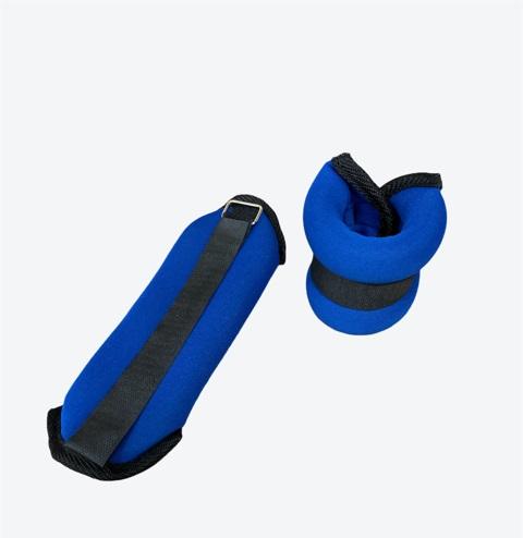 Polsiere cavigliere zavorratte Contes 2Kg coppia blu-nero per allenamento fitness elite e preparazione atletica professionale, aperti
