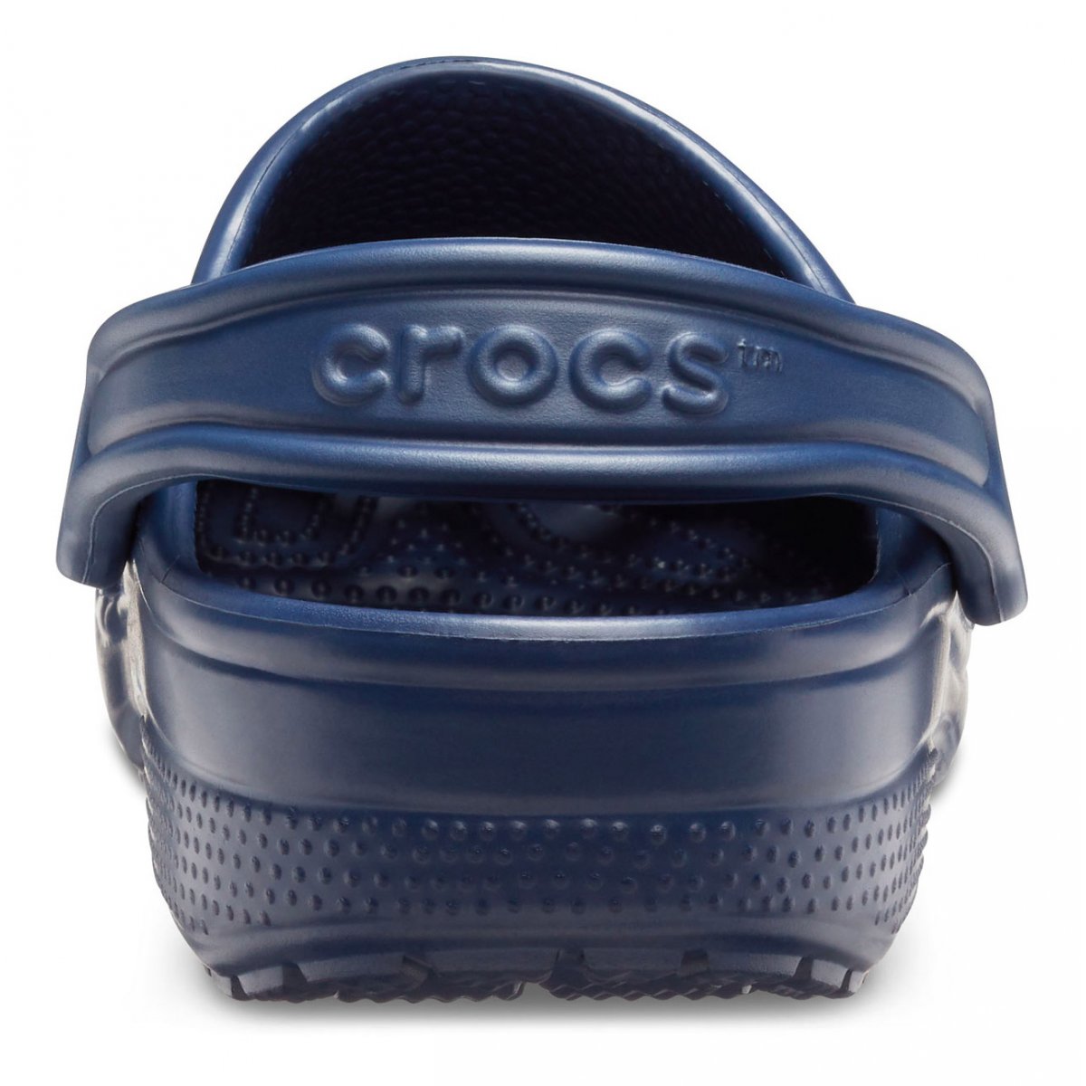 Crocs Sabot Classic 10001-410 blu unisex da adulti, vista tallone
