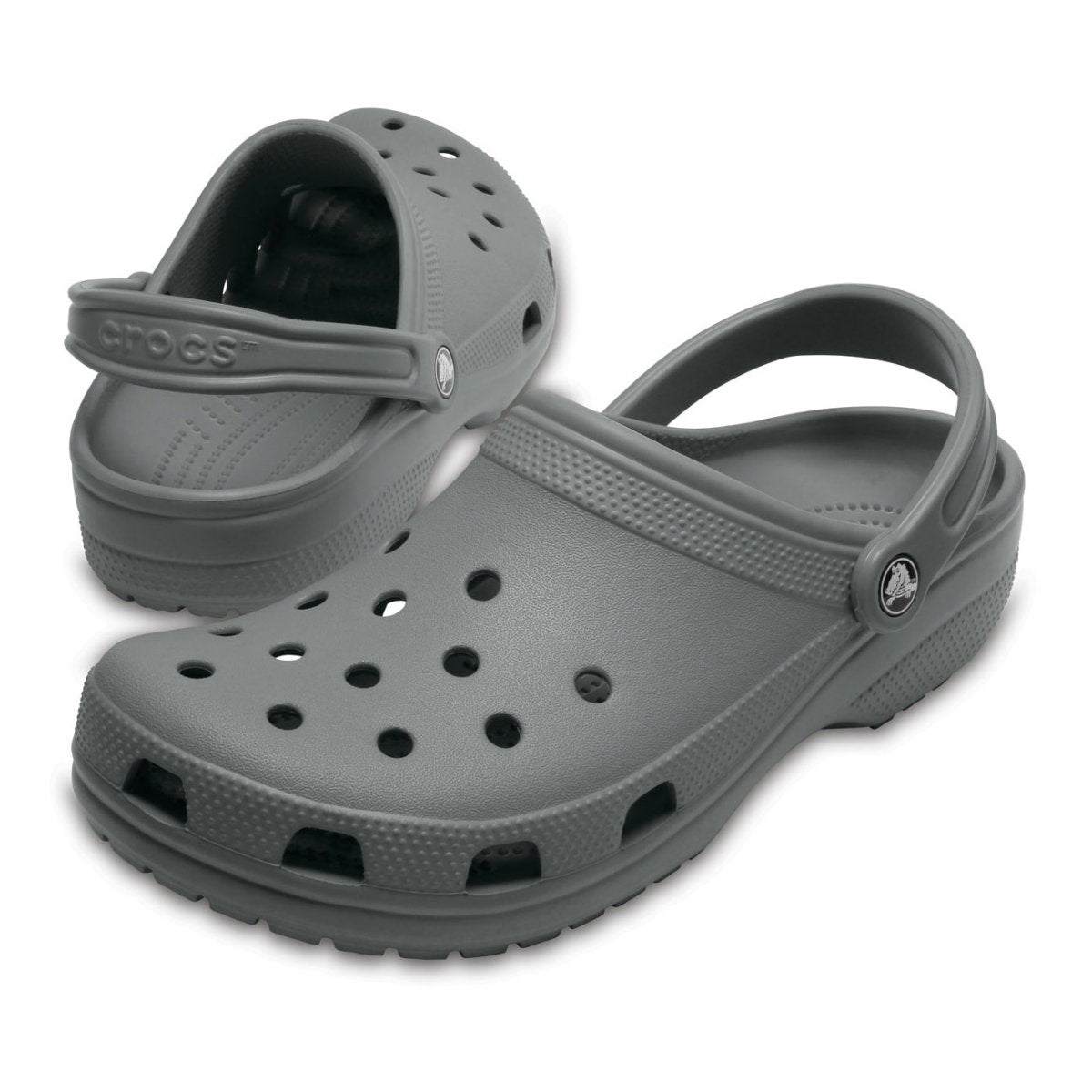 Crocs Classic Sabot Unisex 10001-0DA slate grey coppia
