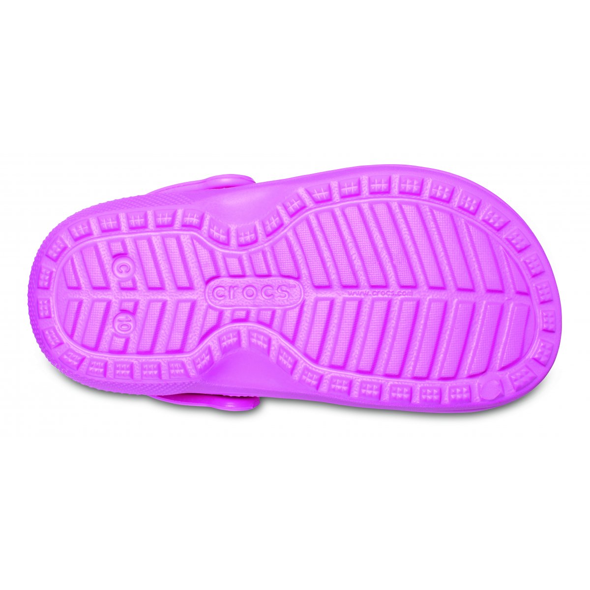Crocs ciabatta sabot da bambina Classic Lined Clog 203506-6qq rosa elettrico