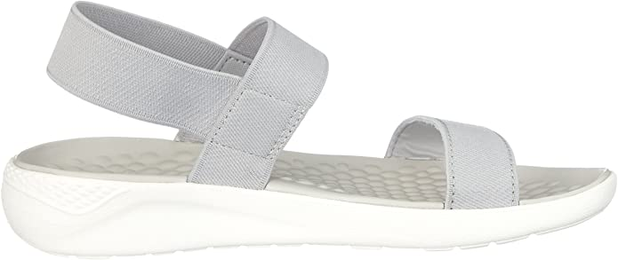 Crocs ciabatta saldalo da donna  LiteRide 205106-00J grigio chiaro