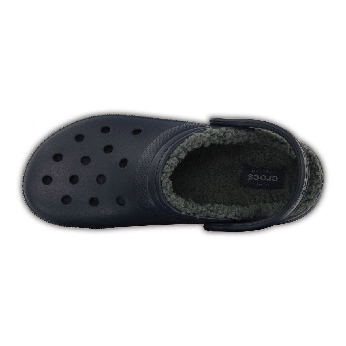 Crocs ciabatta sandalo Classic Lined Clog 203591-459 blu antracite