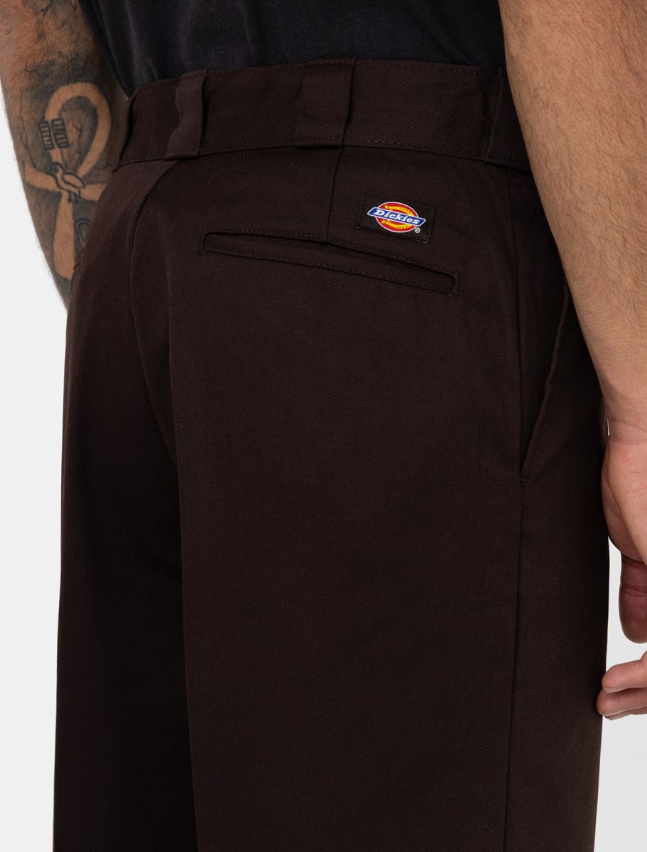 Dickies Pantalone Work Original FIt 874 DK0A4XK6DBX1 dark brown tasca