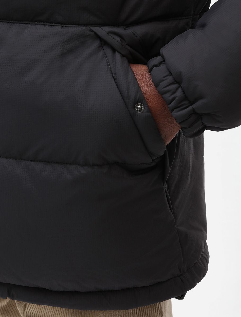 Dickies Piumino da uomo Waldenburg DK0A4XP2BLK1 nero tasca