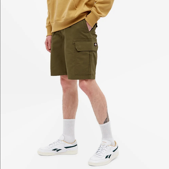 Dickies pantaloncino da uomo Millerville DK0A4XEDMGR1 verde militare
