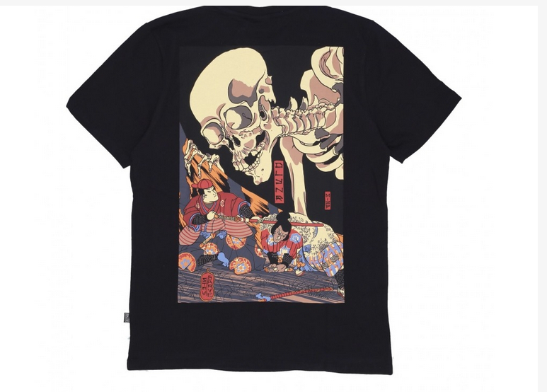 Dolly Noire T-shirt manica corta Odukuro Tee TS415-TA-01 nero
