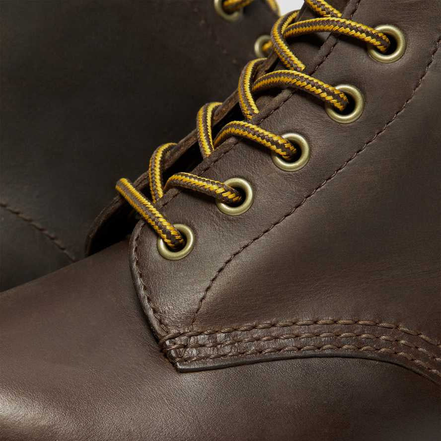 Dr. Martens anfibio 1460 Bex in Pelle Crazy Horse 27894201 marrone scuro coppia lacci