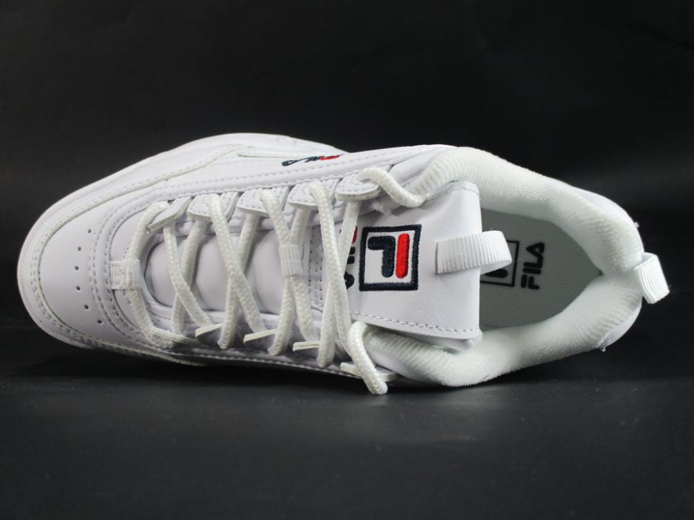 Fila scarpa sneakers da ragazzi Disruptor Kids 1010567.1FG bianco 3