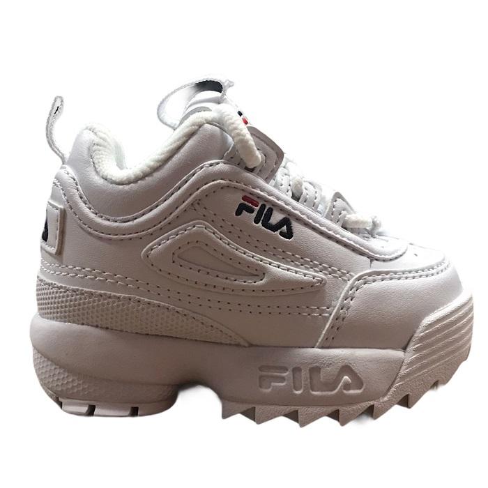 Fila sneakers da bambino Disruptor Infant 1010826.1FG bianco