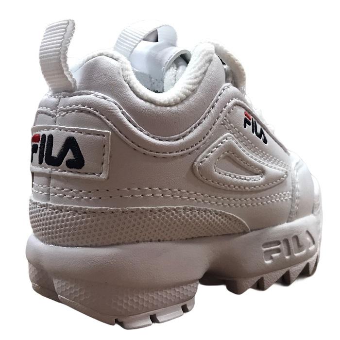 Fila sneakers da bambino Disruptor Infant 1010826.1FG bianco 4