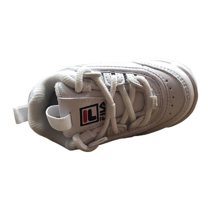 Fila sneakers da bambino Disruptor Infant 1010826.1FG bianco 5