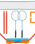 Get & Go Set Badminton Instant 65KC blu arancio